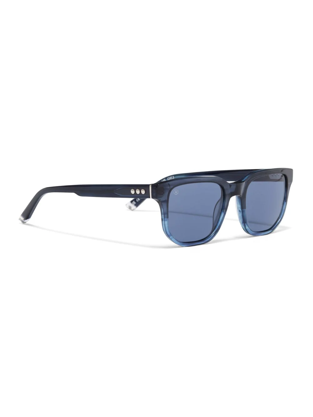 Taylor Morris Windsor Sunglasses in Blue Tort / Blue, view 3