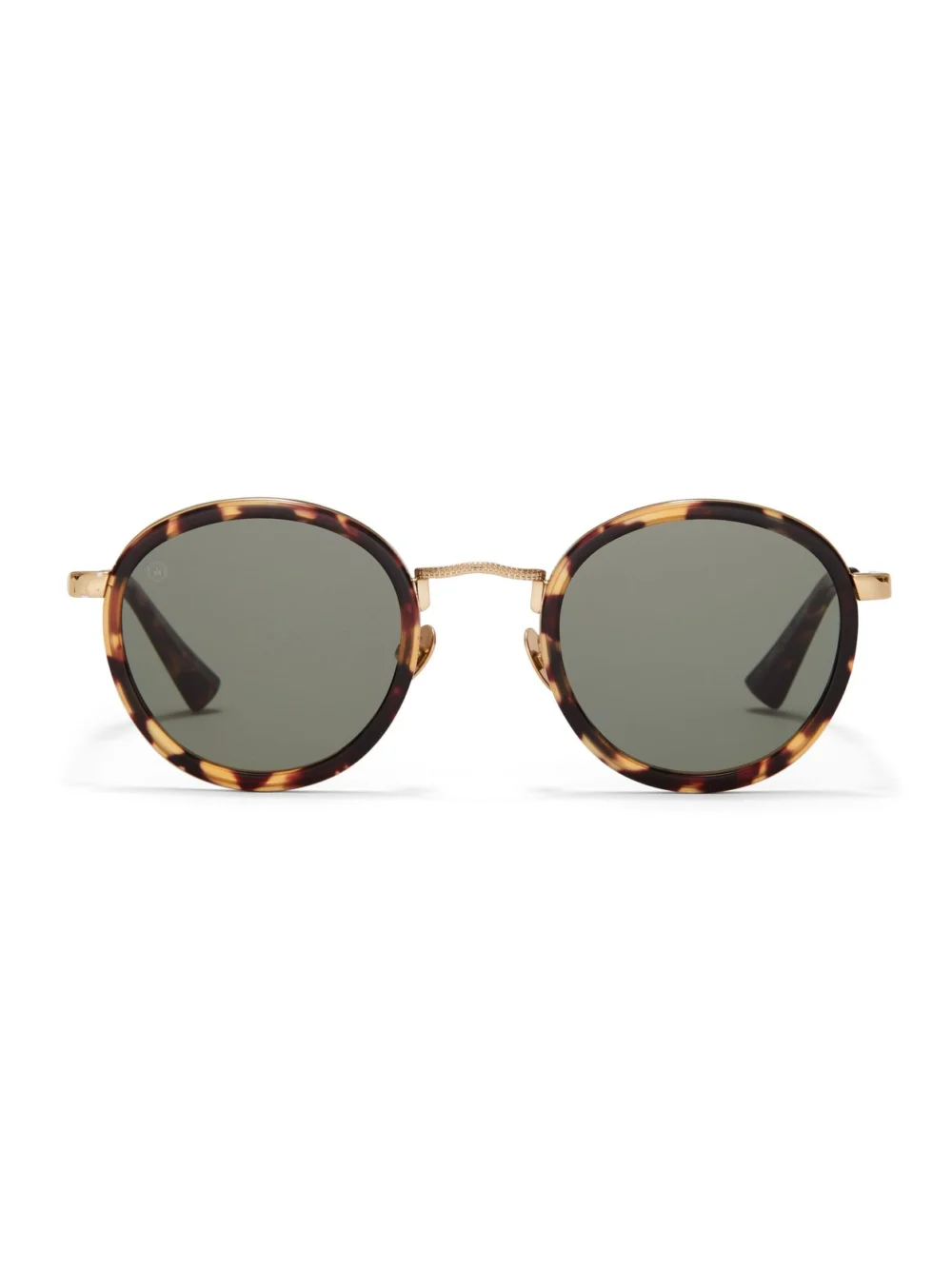 Taylor Morris ZERO Sunglasses in Green Tortoiseshell in green tortoise / green