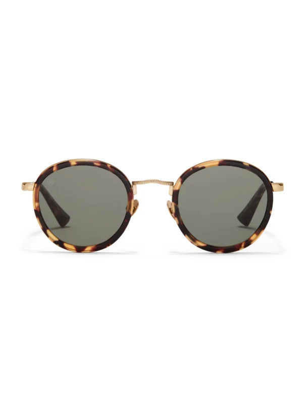 Taylor Morris ZERO Sunglasses in Green Tortoiseshell