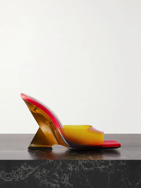 The Attico Cheope Dégradé Pvc Mules