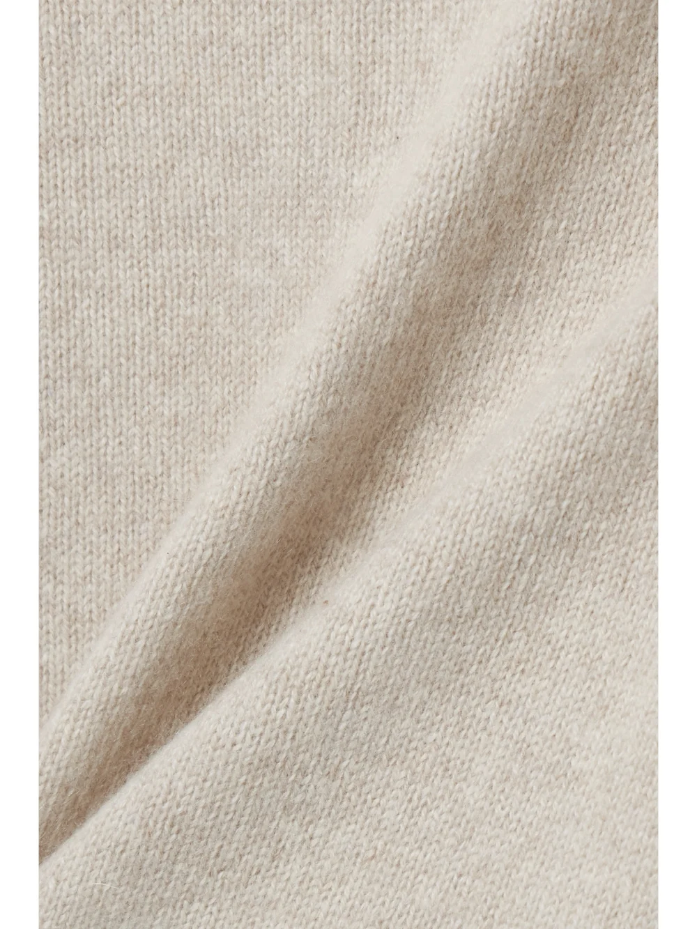 Close-up detail of The Elder Statesman Cashmere Sweater