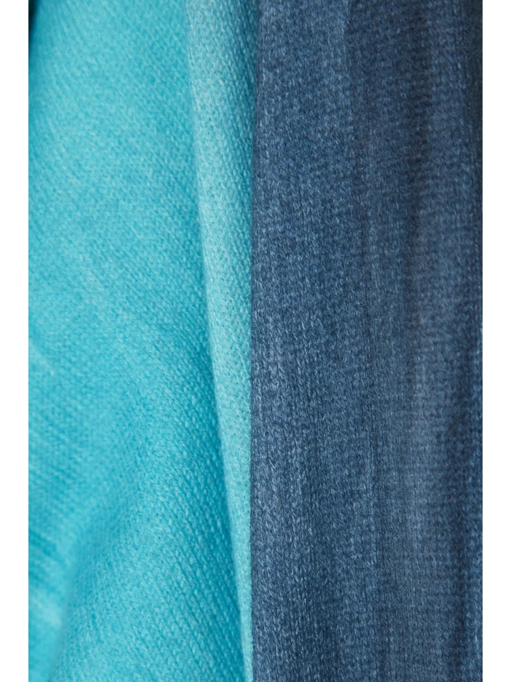 Close-up detail of The Elder Statesman Scape Ombré Organic Cotton and Cashmere-blend Straight-leg Track Pants