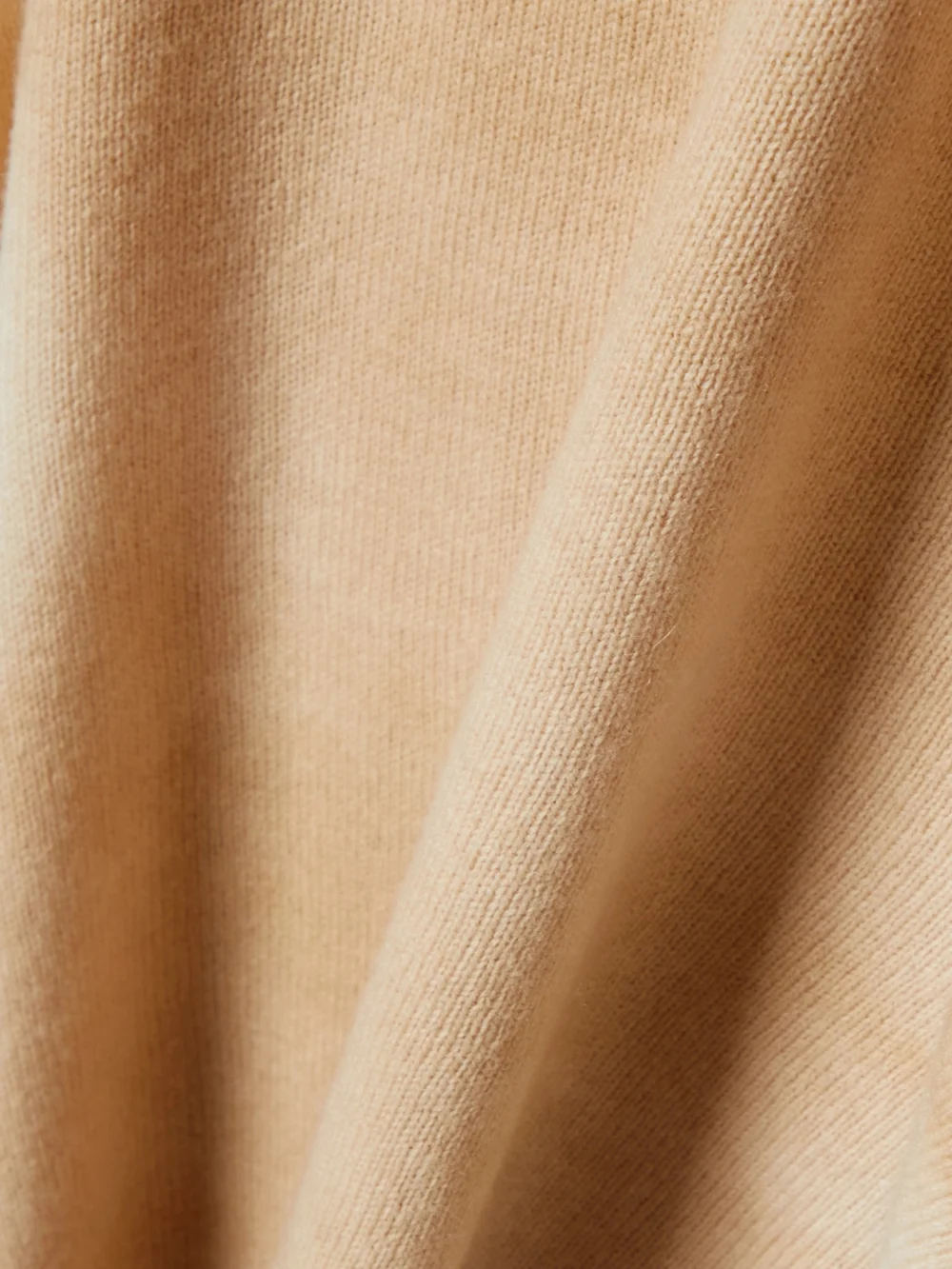 Close-up detail of The Elder Statesman Spiral City Tie-dyed Wool and Cashmere-blend Sweater