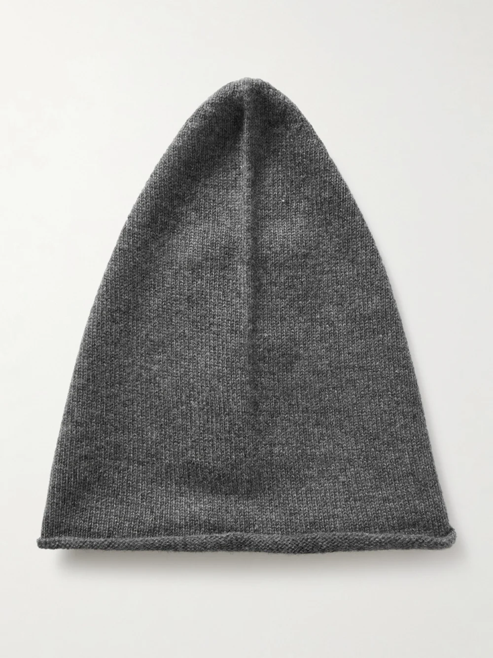 The Elder Statesman Stacked Cashmere Beanie in gray