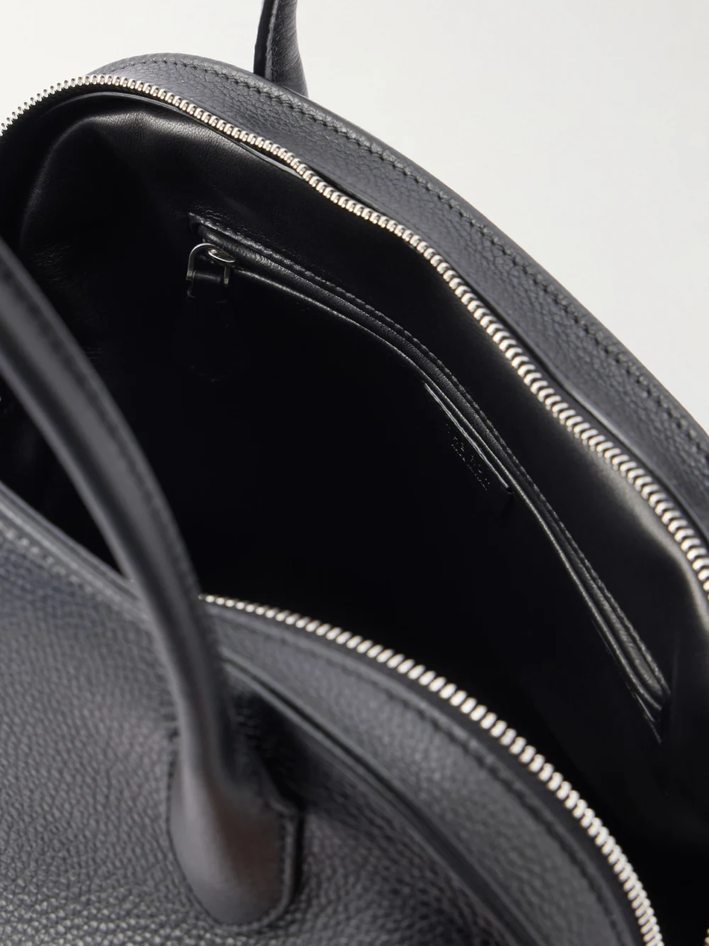 The Row Agnes 12 Leather Shoulder Bag, another view