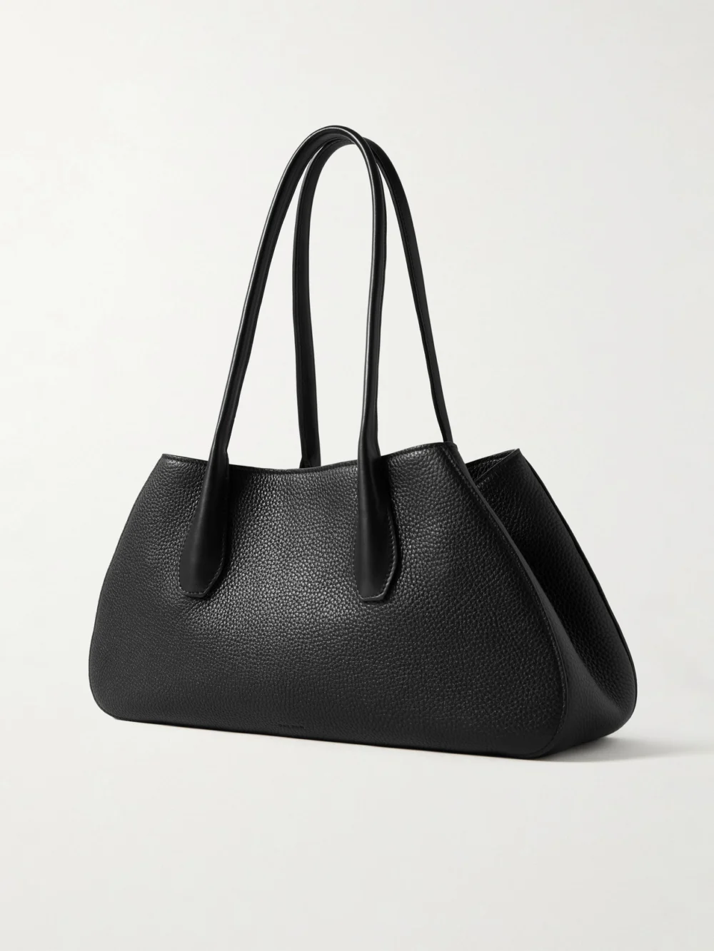 Back view of The Row Alger Textured-leather Shoulder Bag