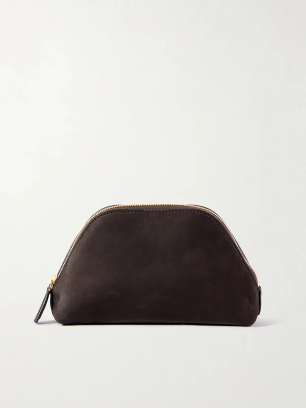 The Row Devon Mini Nubuck Pouch