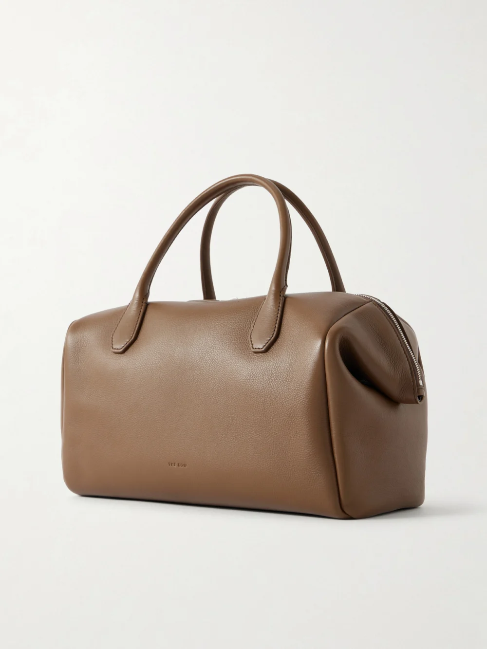 Back view of The Row Faye Textured-leather Tote