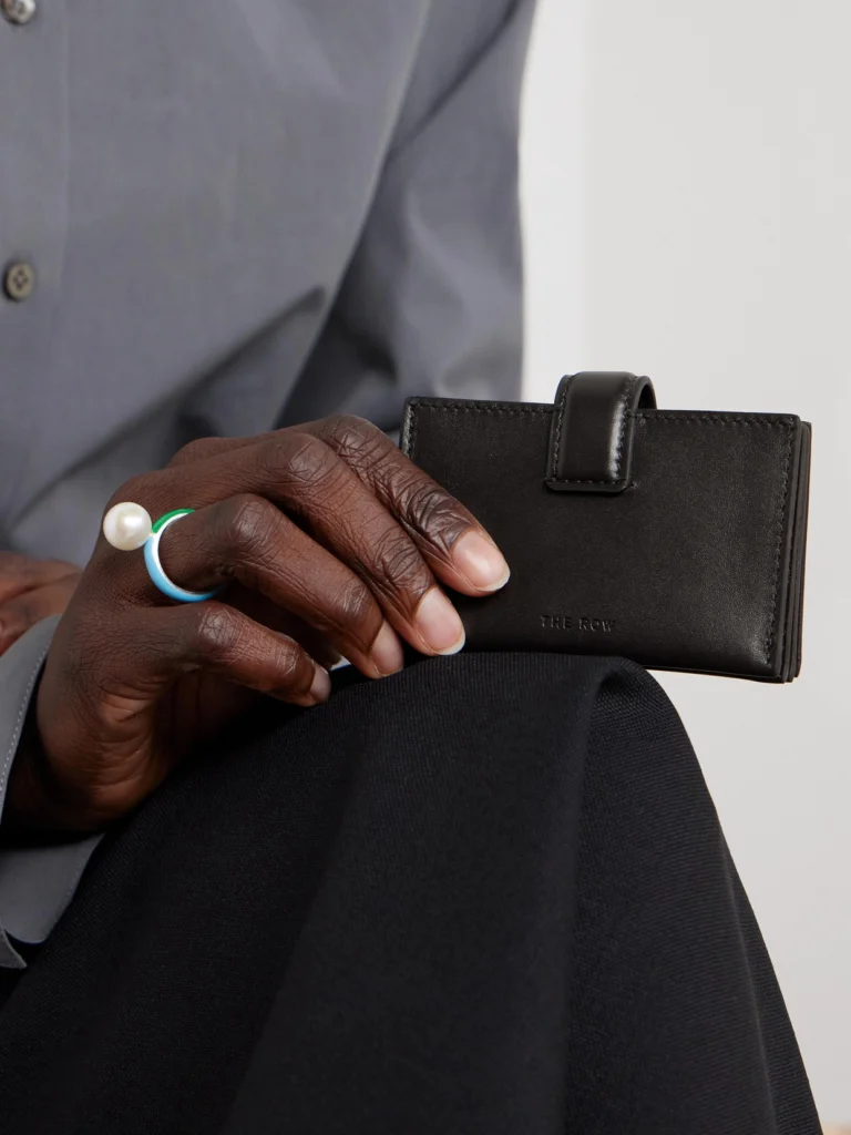 The Row Leather Cardholder