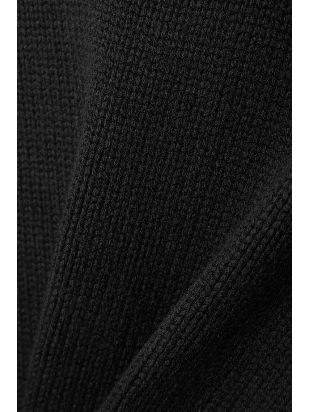 Close-up detail of The Row Ophelia Wool and Cashmere-blend Sweater