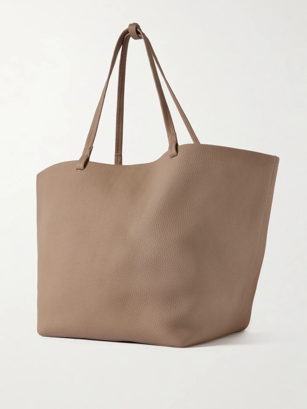 Back view of The Row Park Xl Textured-leather Tote