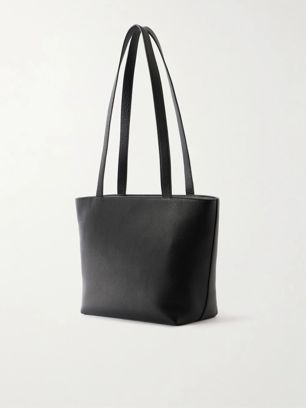 Back view of The Row Parker Leather Shoulder Bag