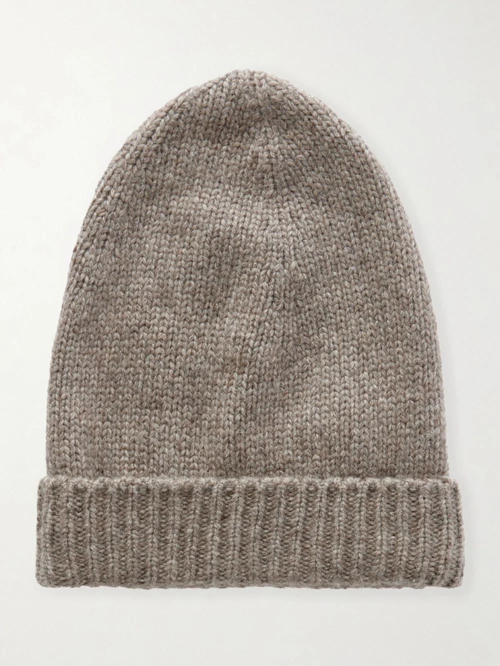 The Row Pavir Cashmere Beanie in taupe