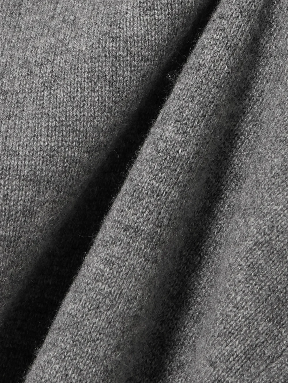 Close-up detail of the Theory Cashmere Tapered Sweatpants