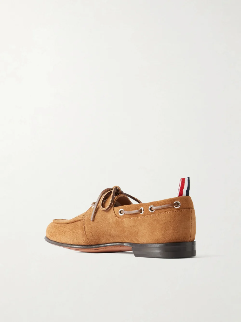 Back view of the Thom Browne Leather Loafers