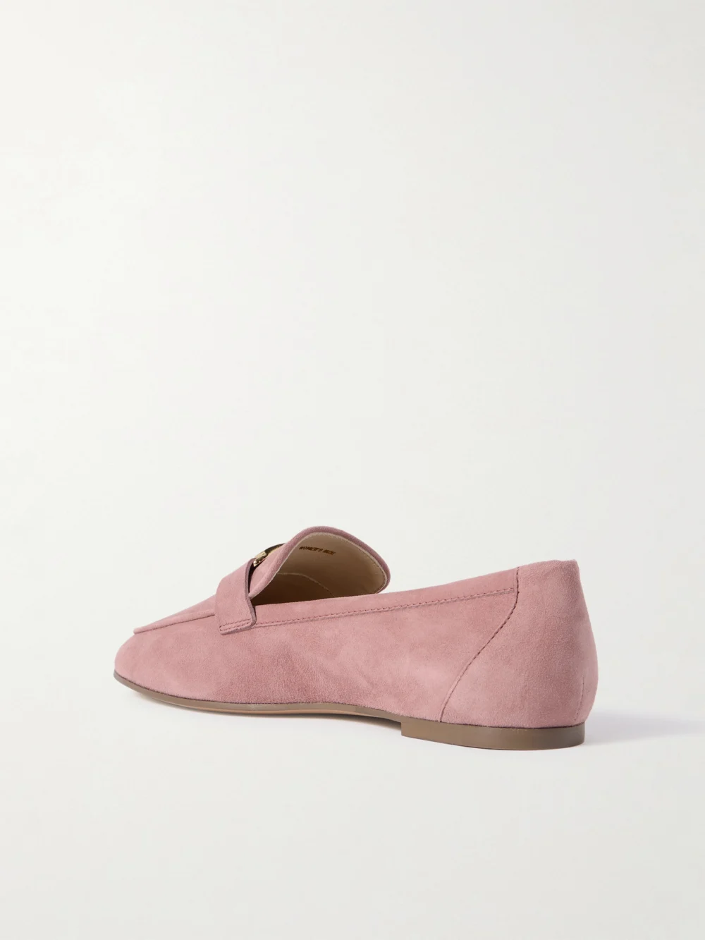 Back view of the Tod's Embellished Nubuck Loafers