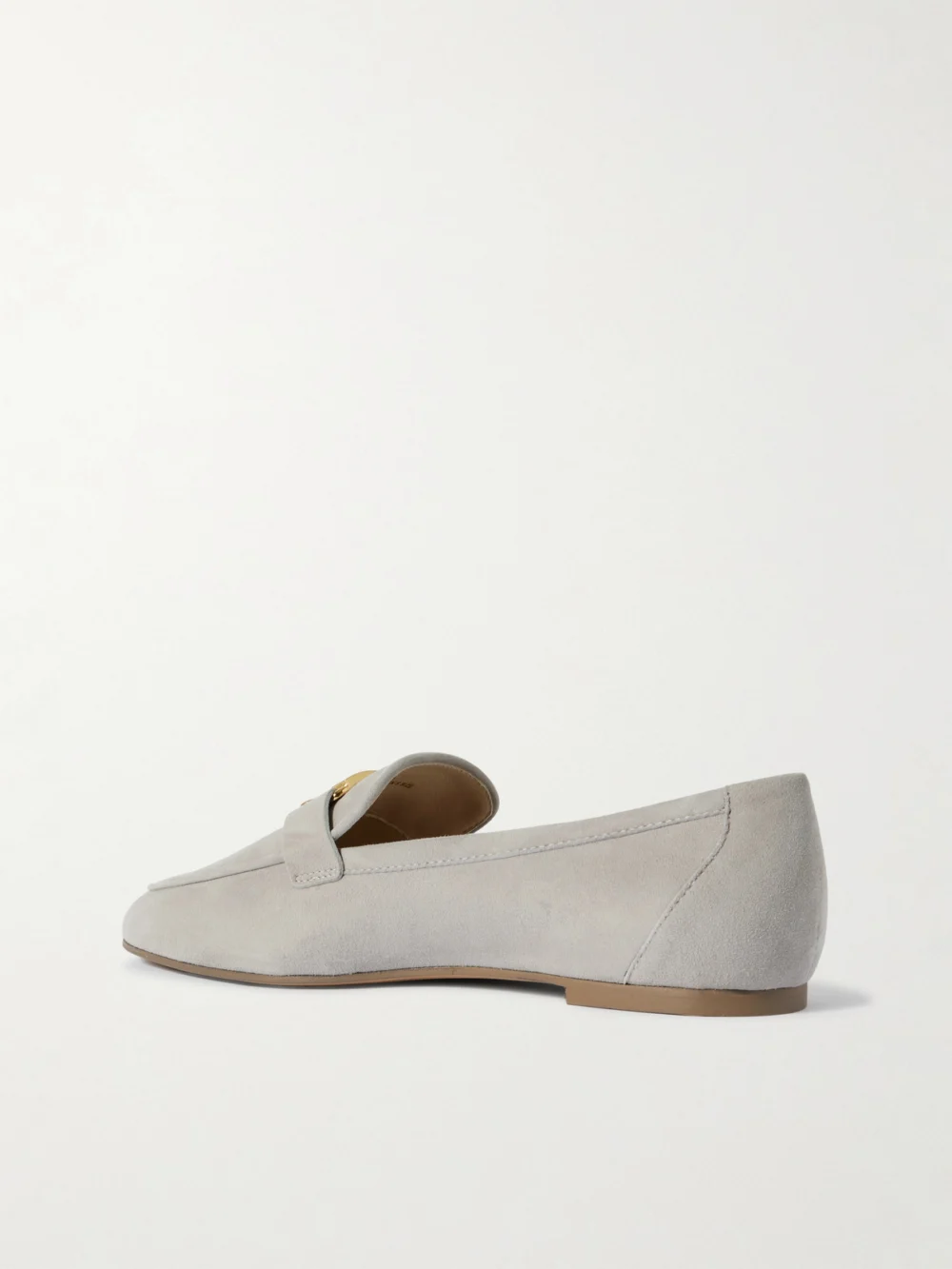 Back view of the Tod's Embellished Nubuck Loafers