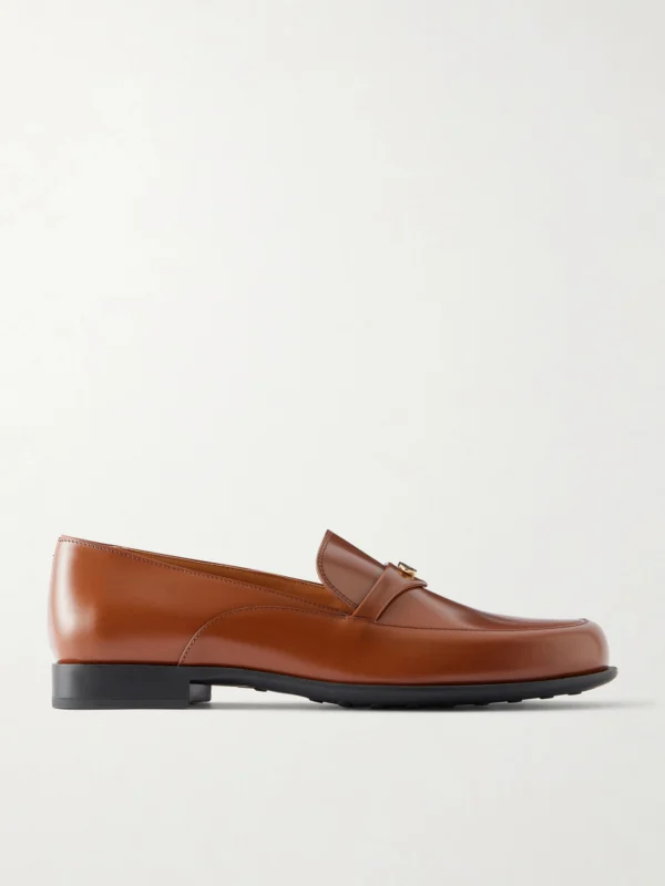 Tod's Gomma 19 Logo-embellished Leather Loafers
