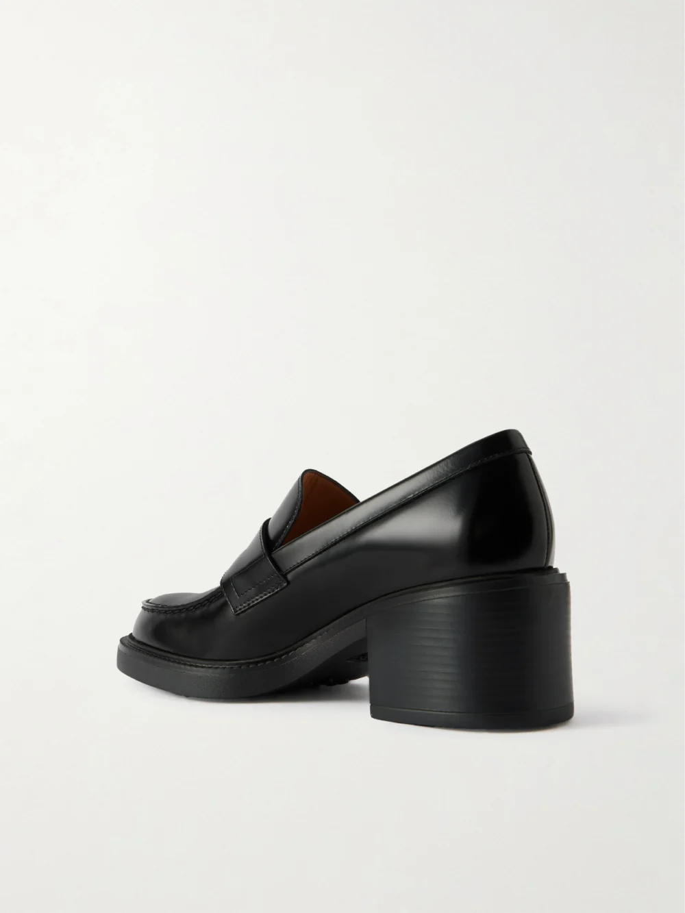 Back view of the Tod's Gomma Leather Loafers