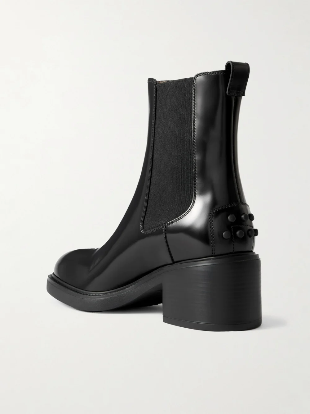 Back view of the Tod's Gomma T60 Leather Chelsea Boots
