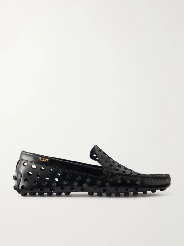 Tod's Gommino 22l Cut-out Leather Loafers