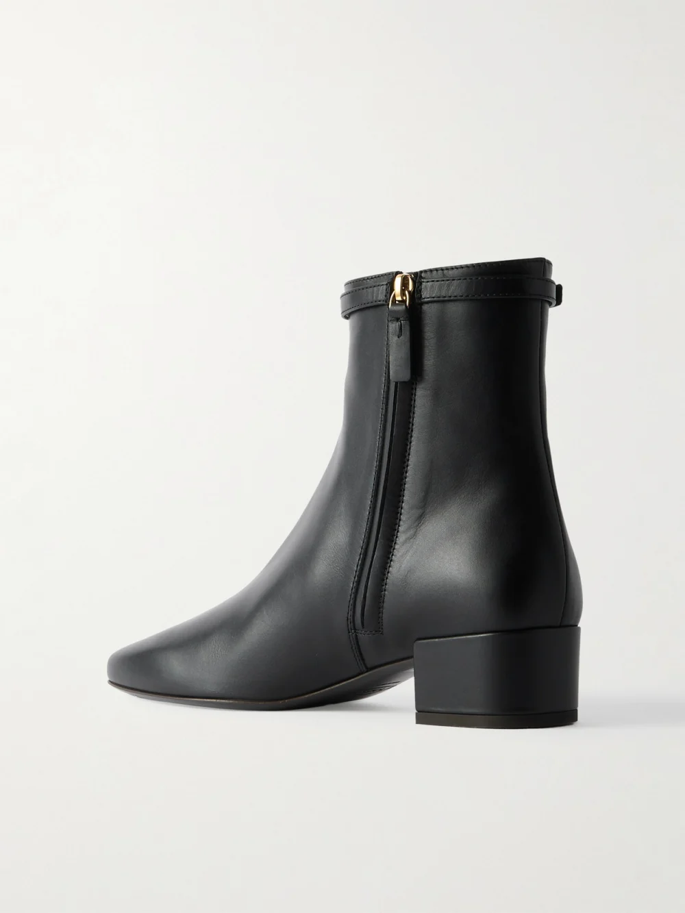 Back view of the Tod's Leather Ankle Boots
