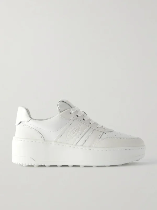 Tod's Leather Platform Sneakers
