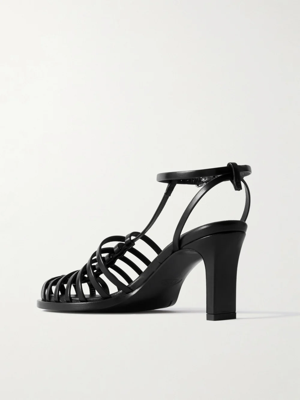 Back view of the Tod's Leather Sandals