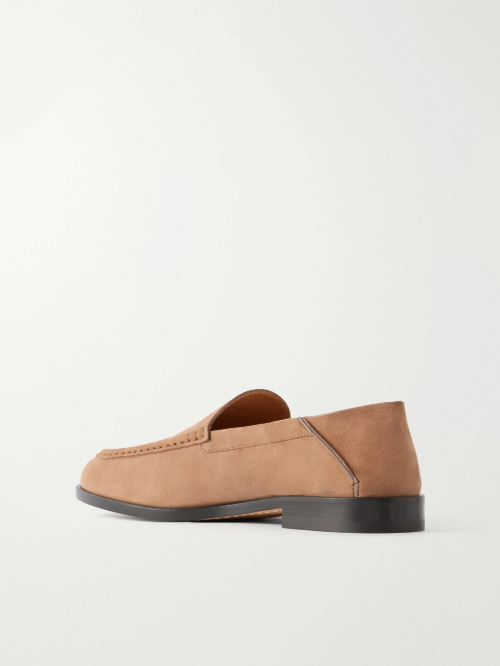 Back view of the Tod's Logo-detailed Suede Loafers