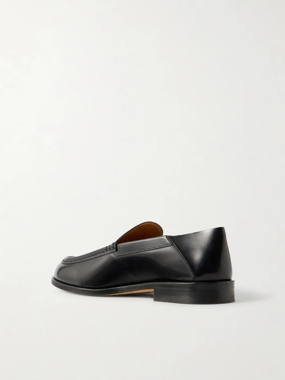 Back view of the Tod's Matte Leather Loafers