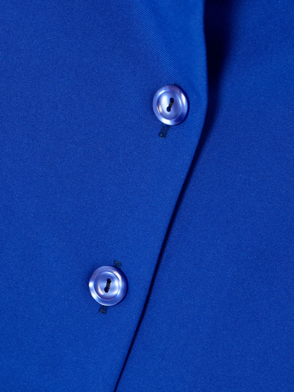 Close-up detail of the Tolu Coker Oversized Crepe Shirt