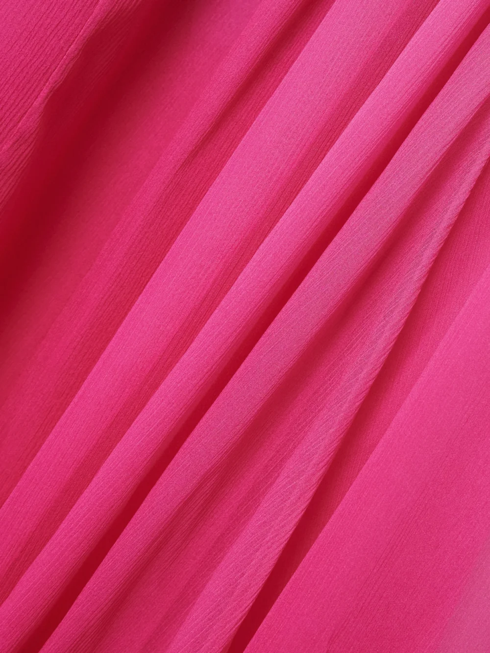 Close-up detail of the Tom Ford Cape-effect Dégradé Silk-crepon Gown