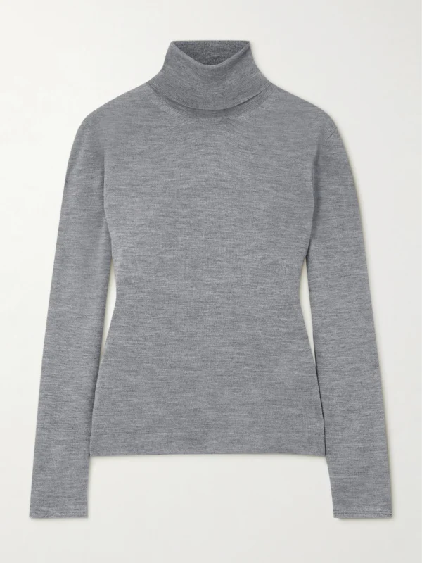 Tom Ford Cashmere and Silk-blend Turtleneck Sweater