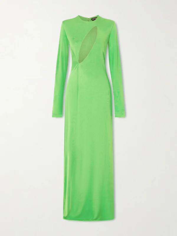 Tom Ford Cutout Crepe-jersey Gown