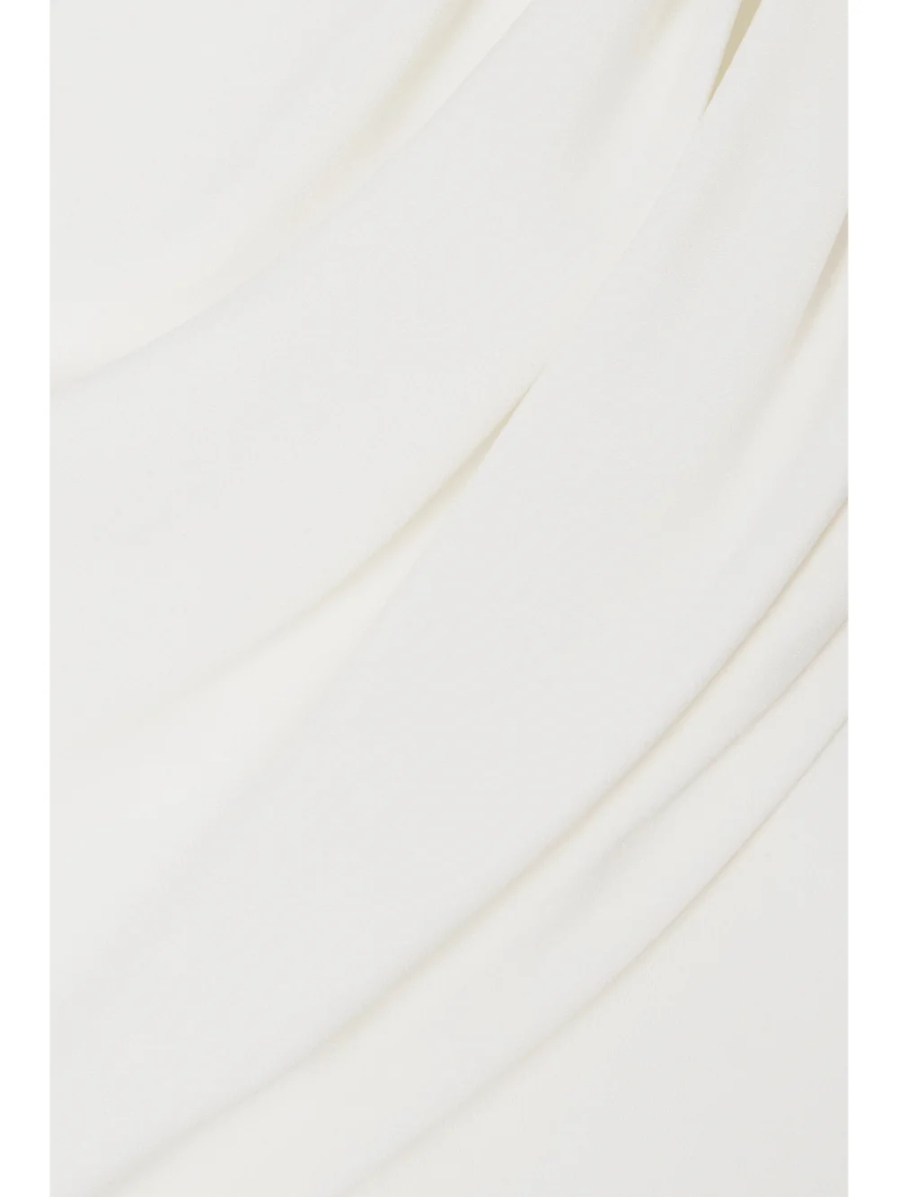 Close-up detail of the Tom Ford Draped Silk-georgette Gown