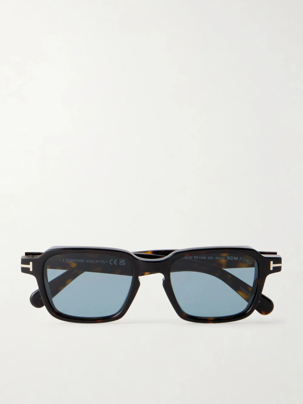 Tom Ford Ezra-02 Square-frame Tortoiseshell Acetate Sunglasses