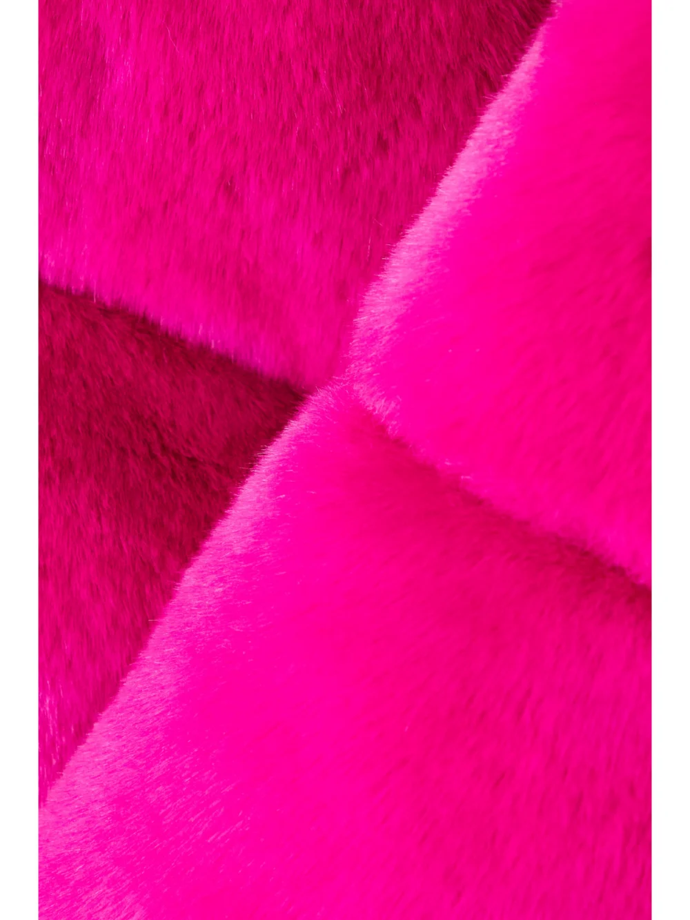 Close-up detail of the Tom Ford Faux Fur Down Bomber Jacket
