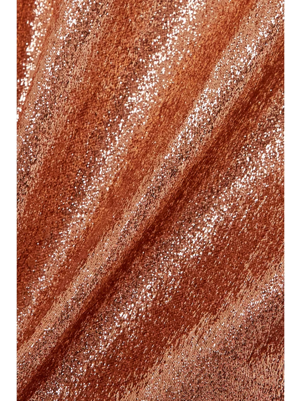 Close-up detail of the Tom Ford Glittered Sablé Straight-leg Pants