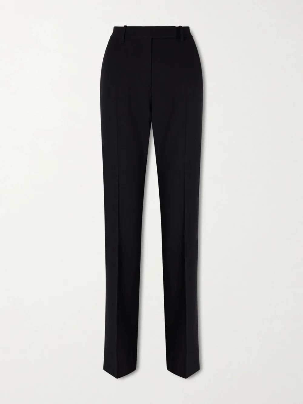 Tom Ford Grain De Poudre Wool Straight-leg Pants in black