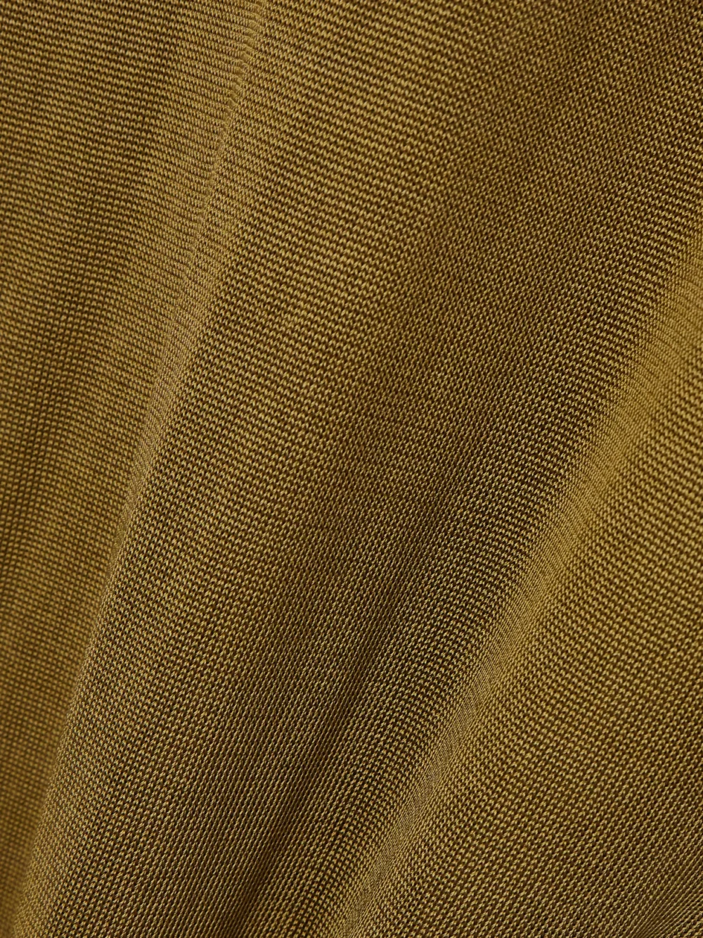 Close-up detail of the Tom Ford Jersey Turtleneck Gown