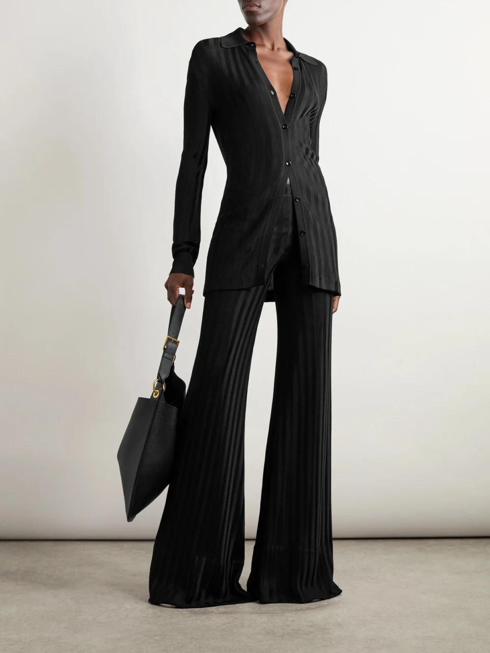 Tom Ford Knitted Shirt, worn by a model