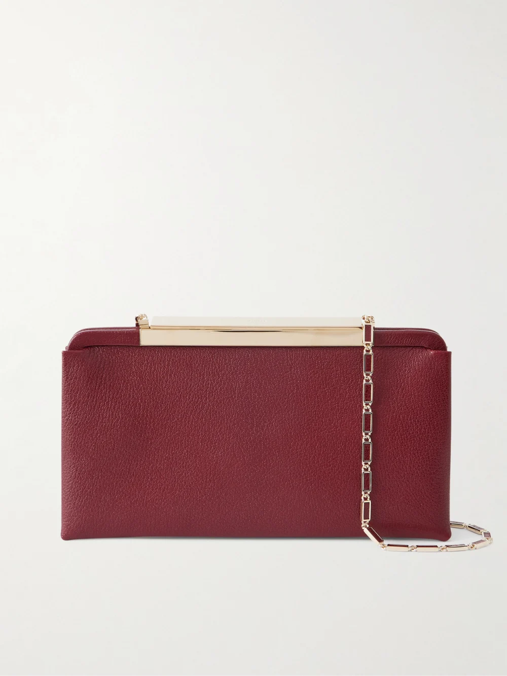 Tom Ford Leather Clutch in red