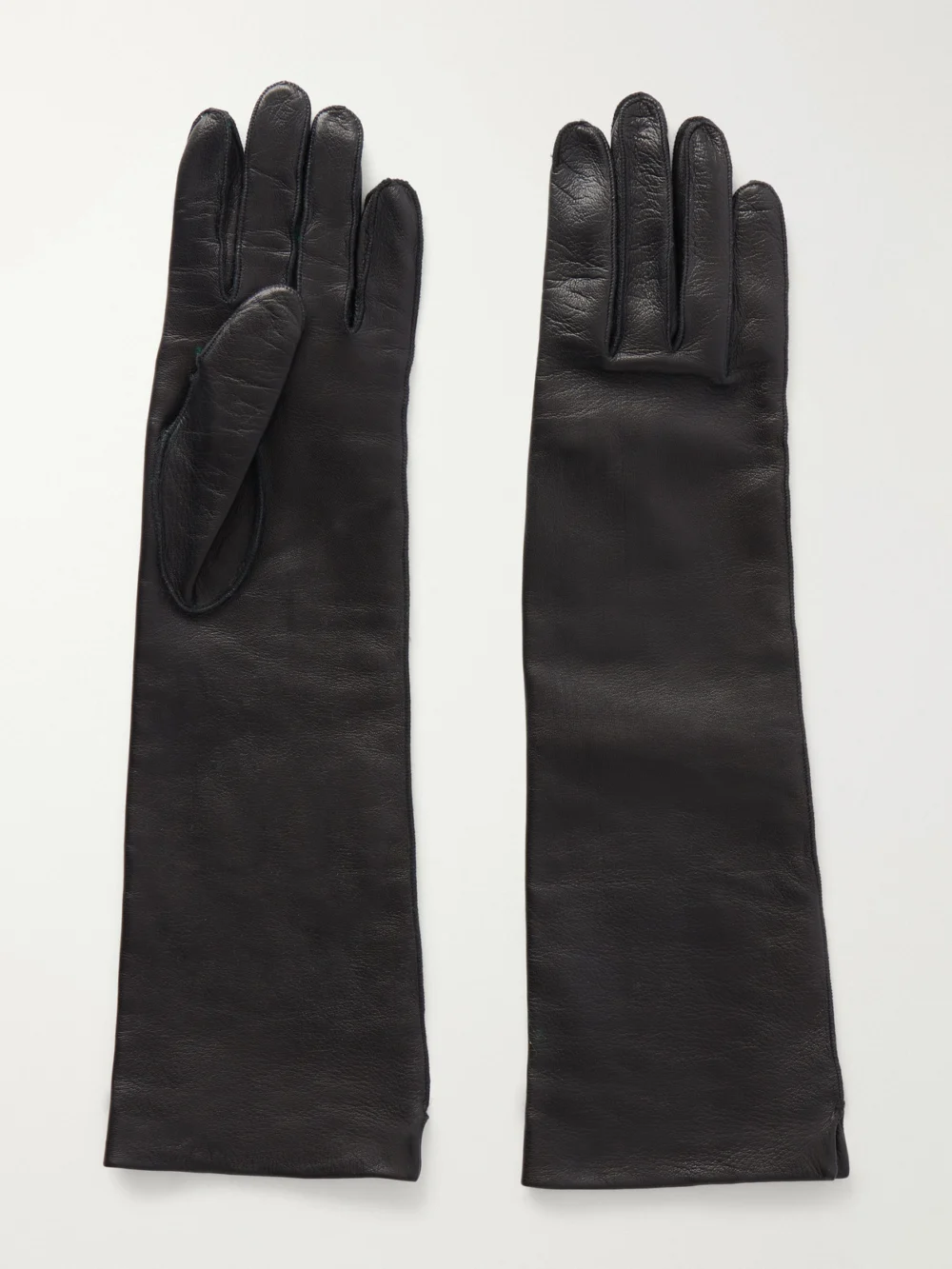 Tom Ford Leather Gloves in black