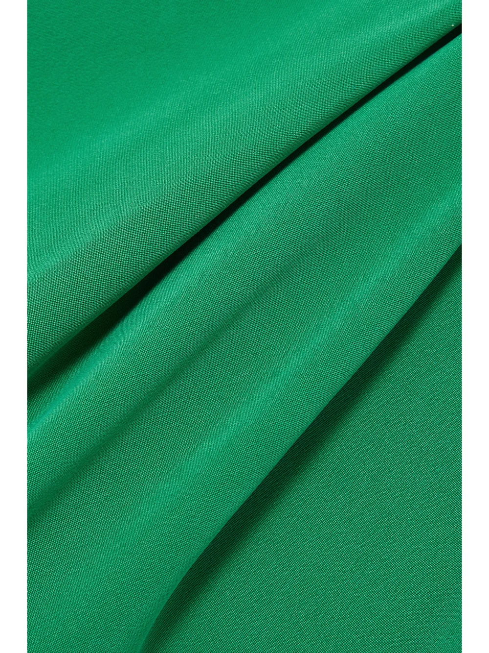 Close-up detail of the Tom Ford One-shoulder Draped Silk-satin Gown
