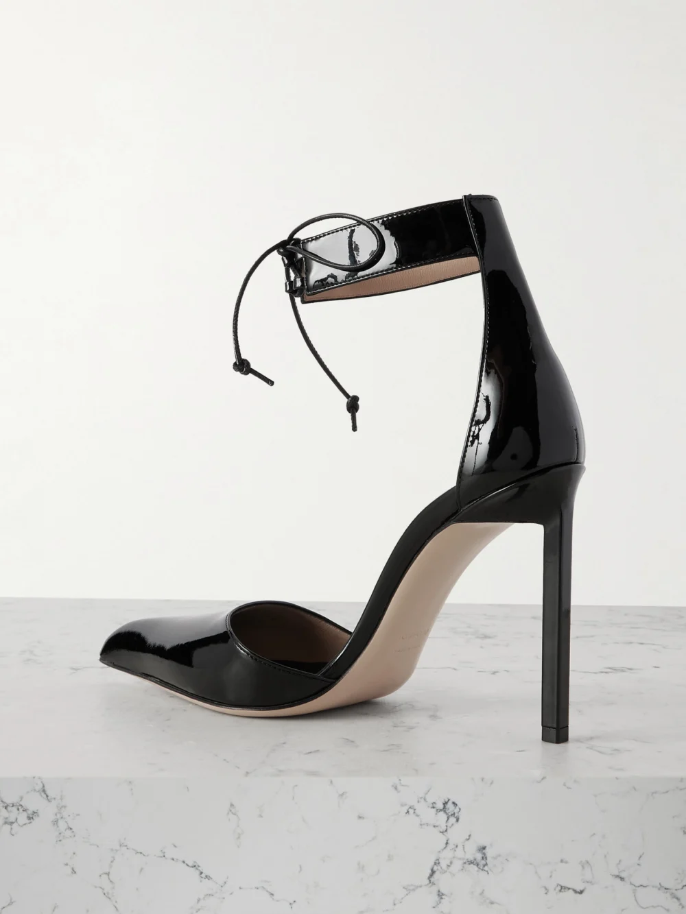 Back view of the Tom Ford Patent-leather Pumps