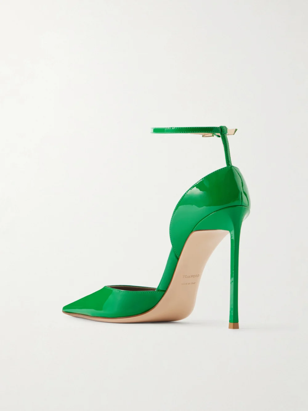 Back view of the Tom Ford Patent-leather Pumps