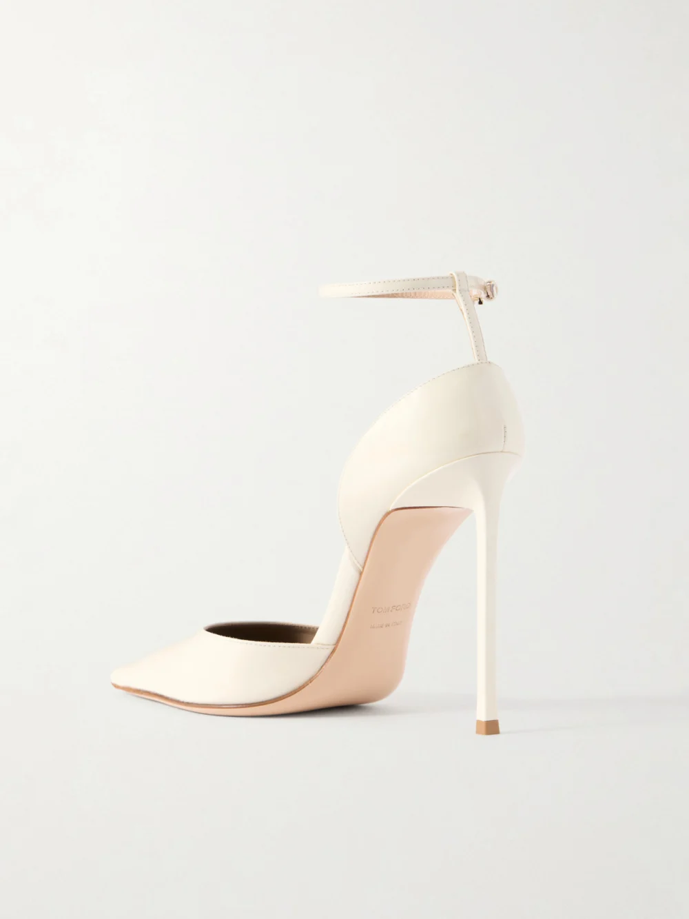 Back view of the Tom Ford Patent-leather Pumps