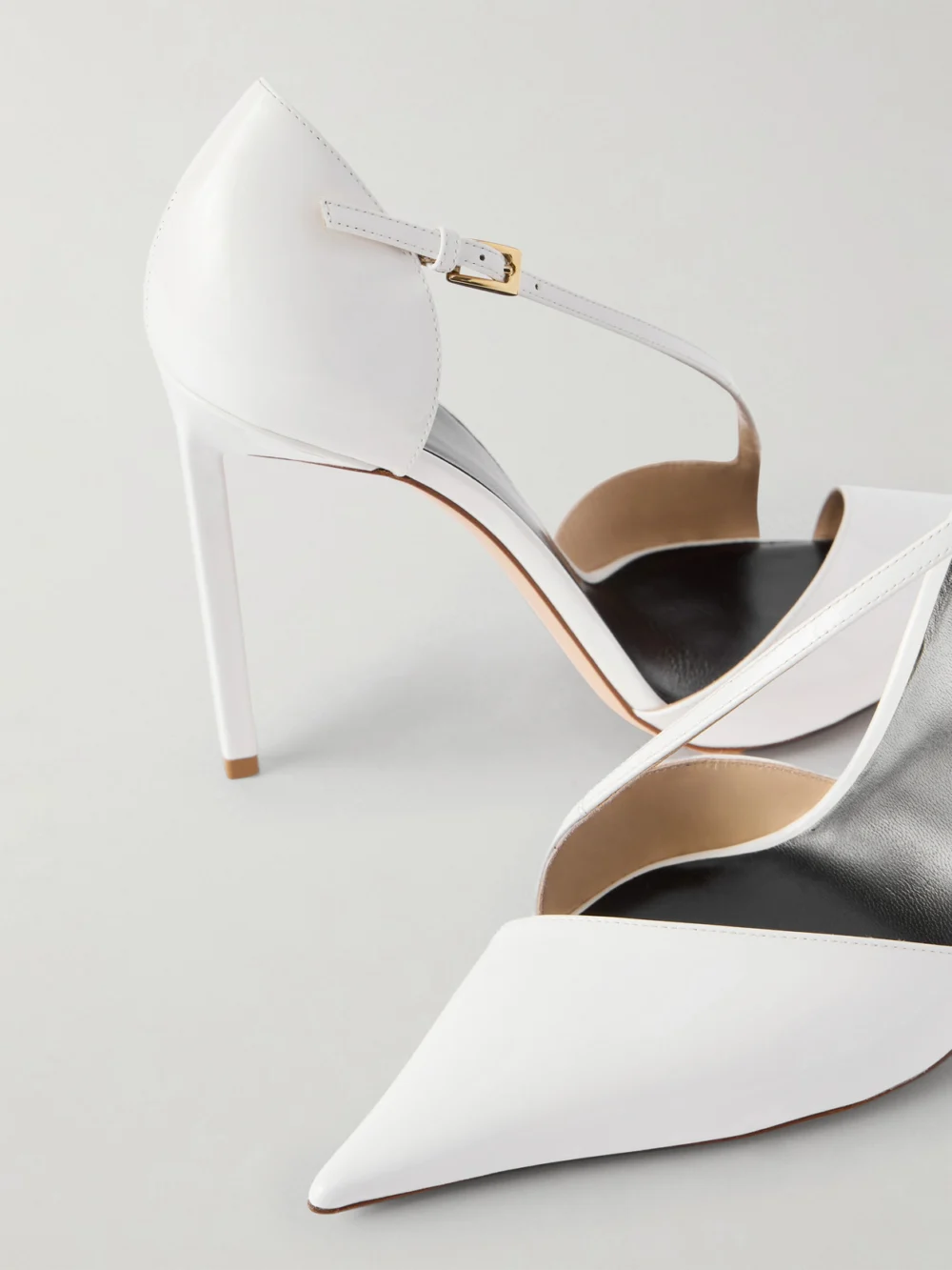 Close-up detail of the Tom Ford Patent-leather Pumps