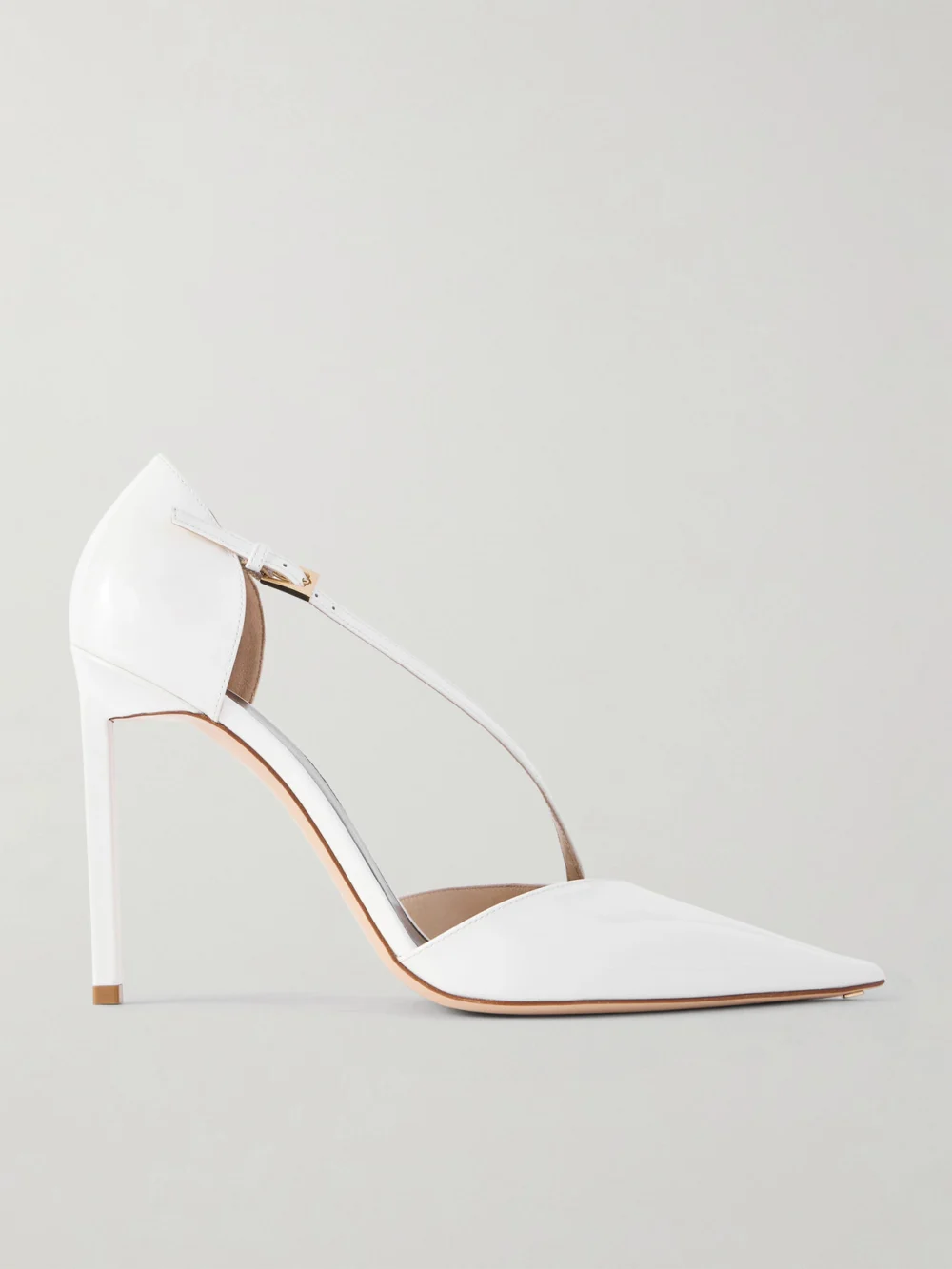 Tom Ford Patent-leather Pumps in white