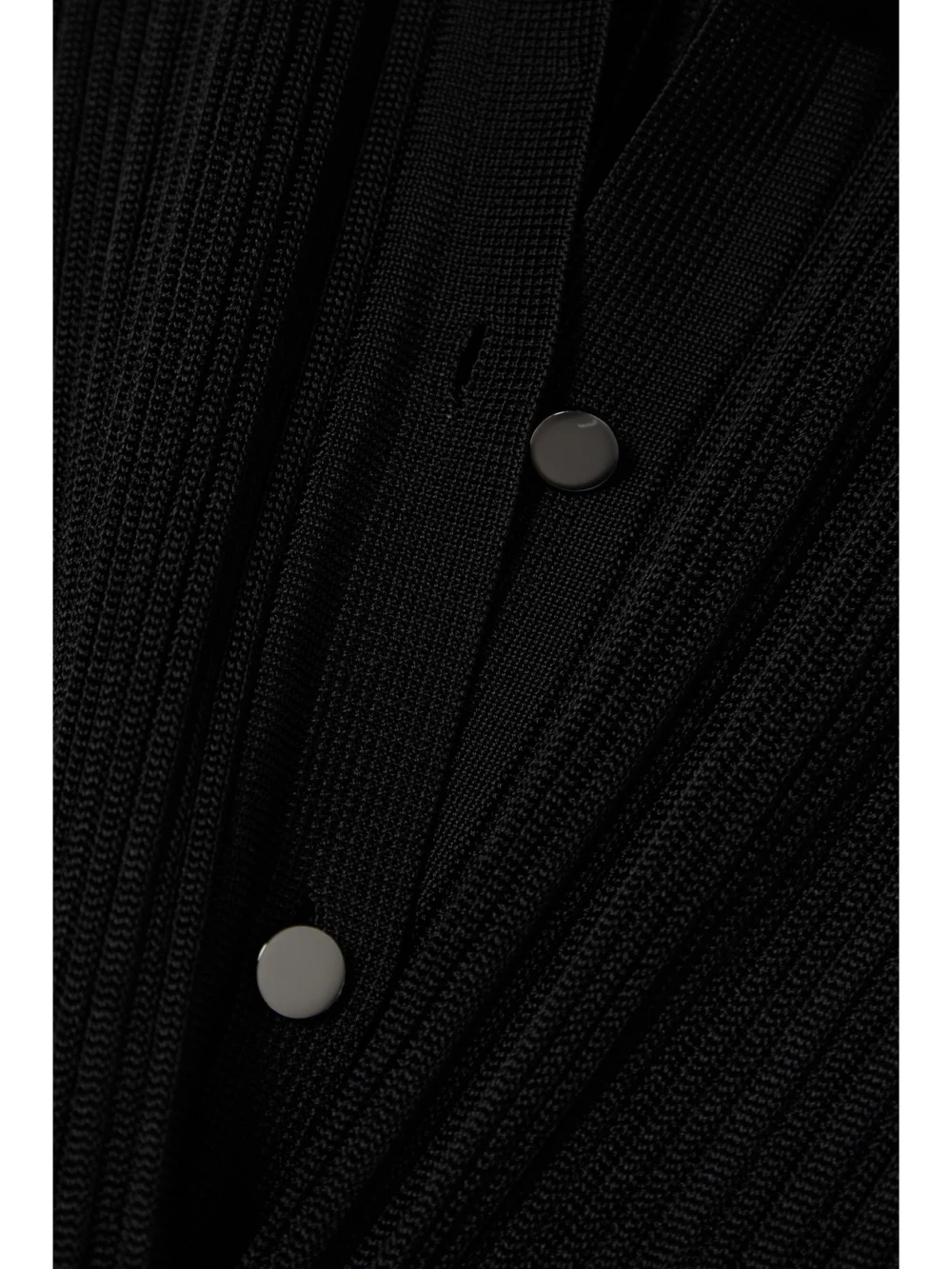 Close-up detail of the Tom Ford Ribbed-knit Cardigan